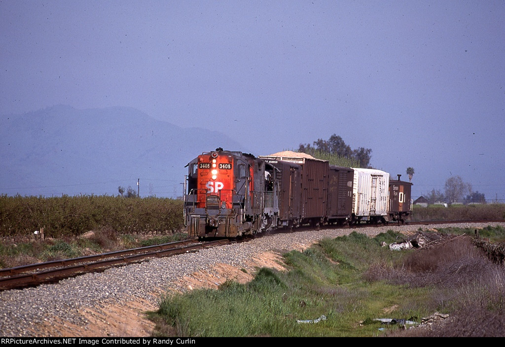 SP 3408 at Sanger curve